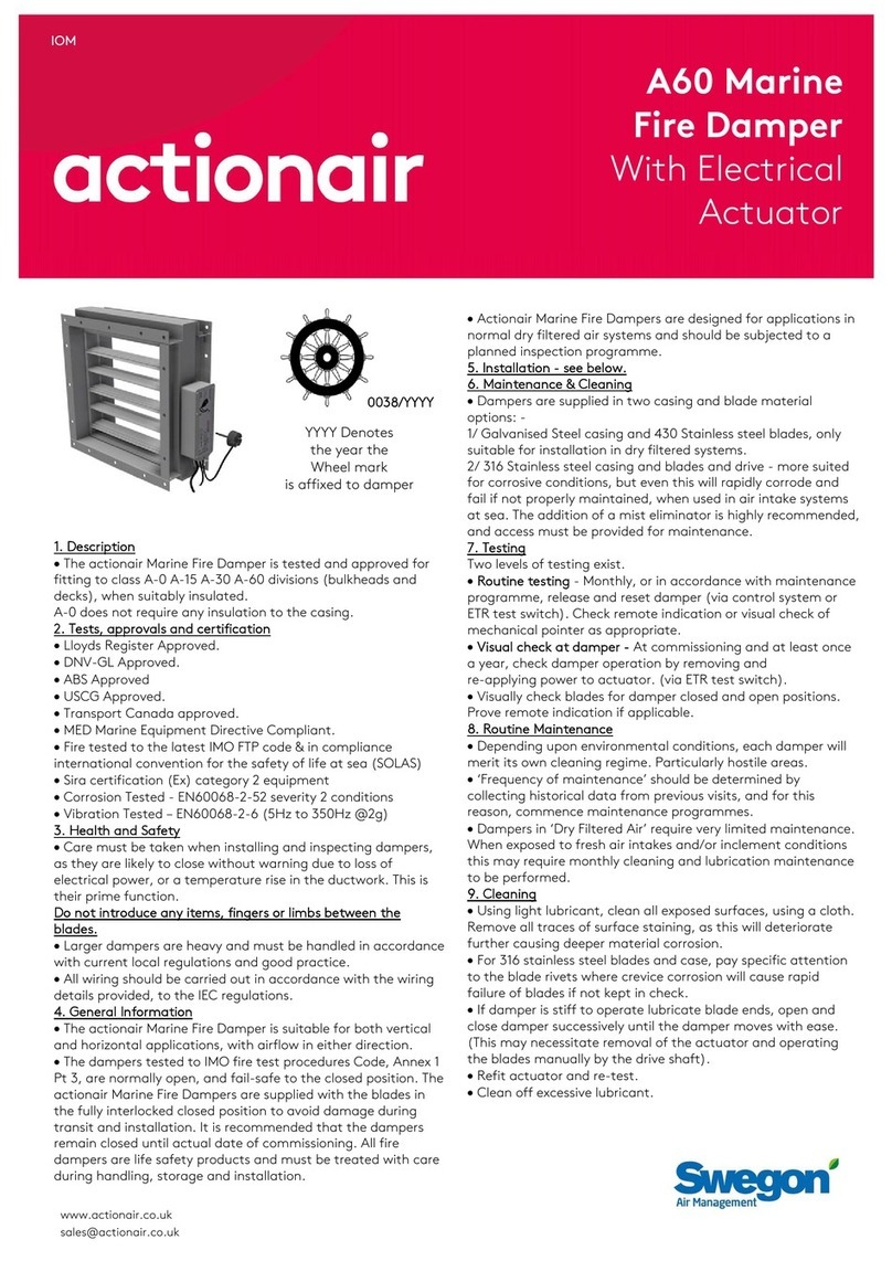 actionair A60 General information