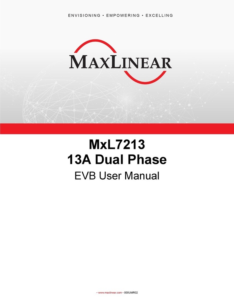 MaxLinear MxL7213 user manual