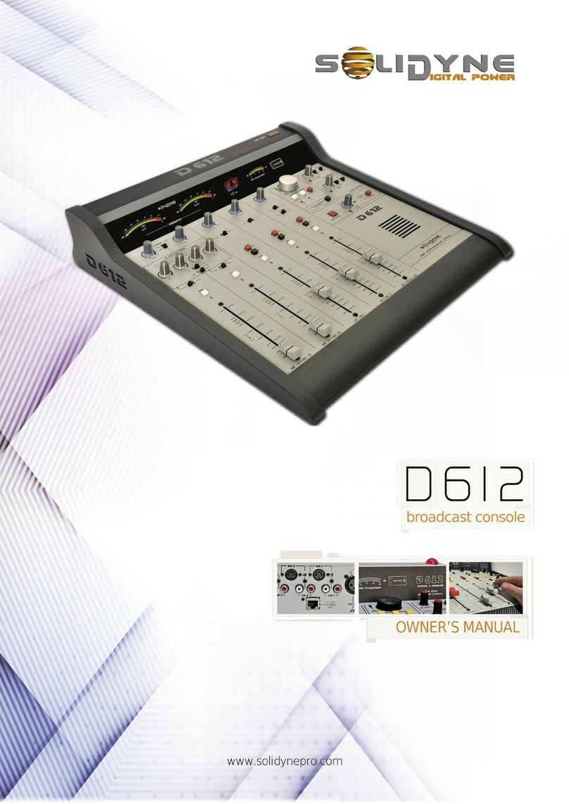 Solidyne D-612 owner's manual
