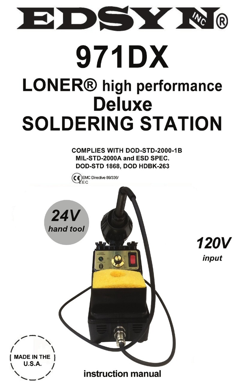 Edsyn LONER 971DX instruction manual
