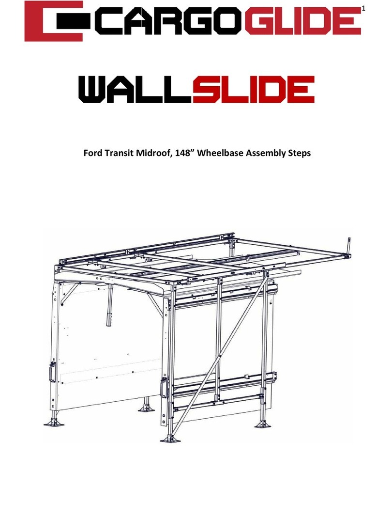 Cargoglide WALLSLIDE Assembly manual