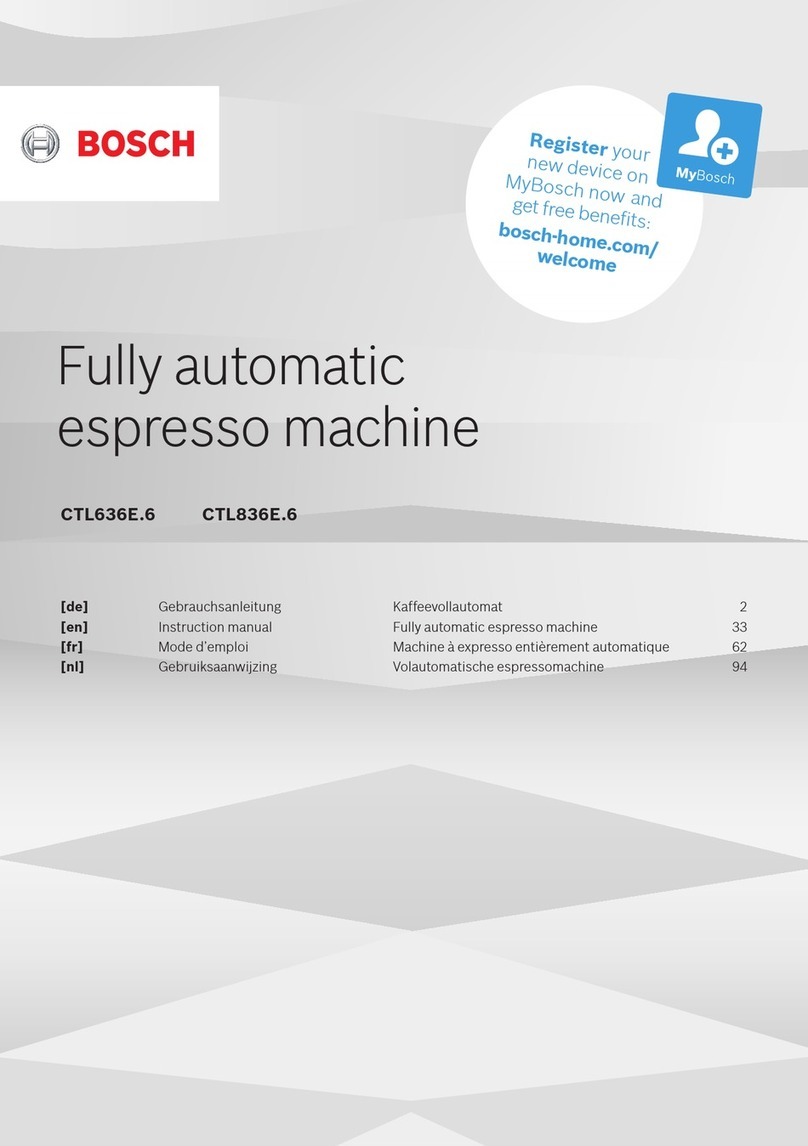 Bosch CTL836E.6 instruction manual