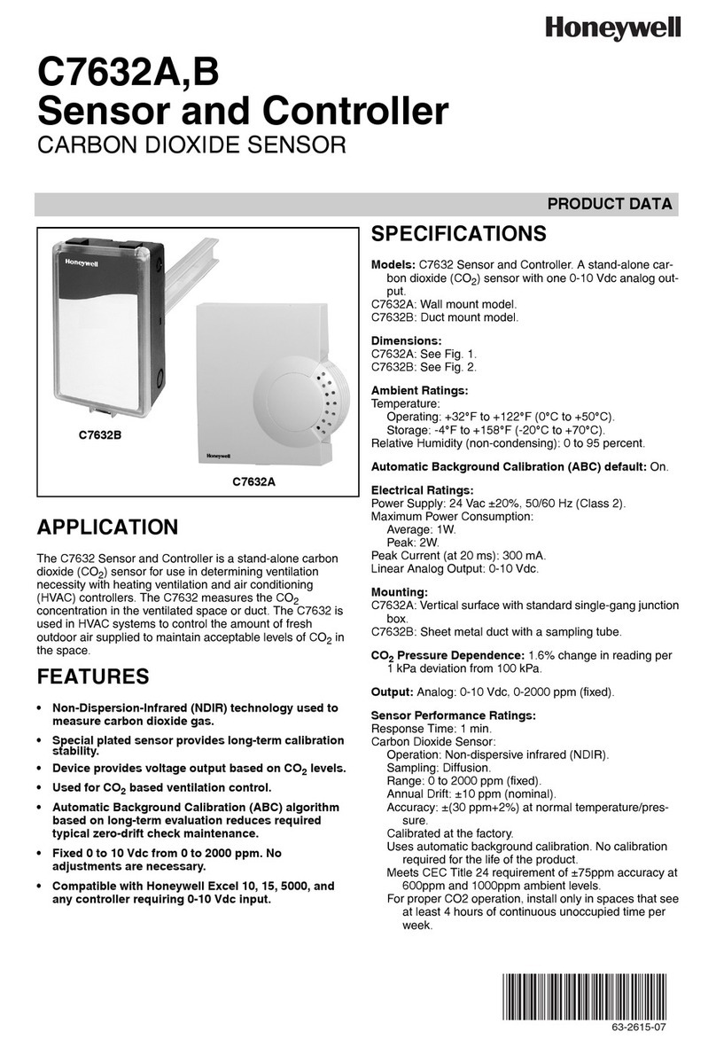Honeywell C7632A Operation manual