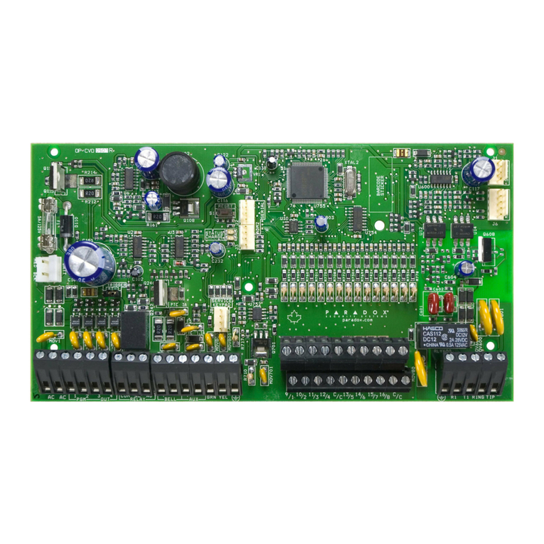 Paradox MG5050 Operating instructions