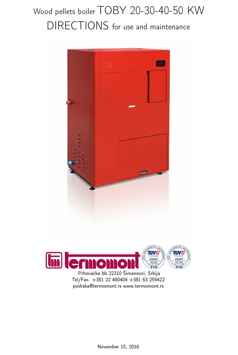Termomont TOBY 20 Directions for Use and Maintenance