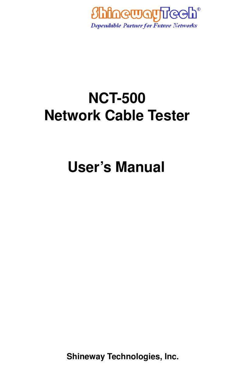 Shineway Tech NCT-500 user manual