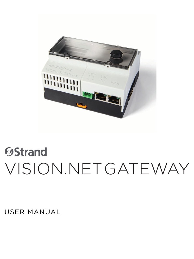 Strand VISION.NET user manual