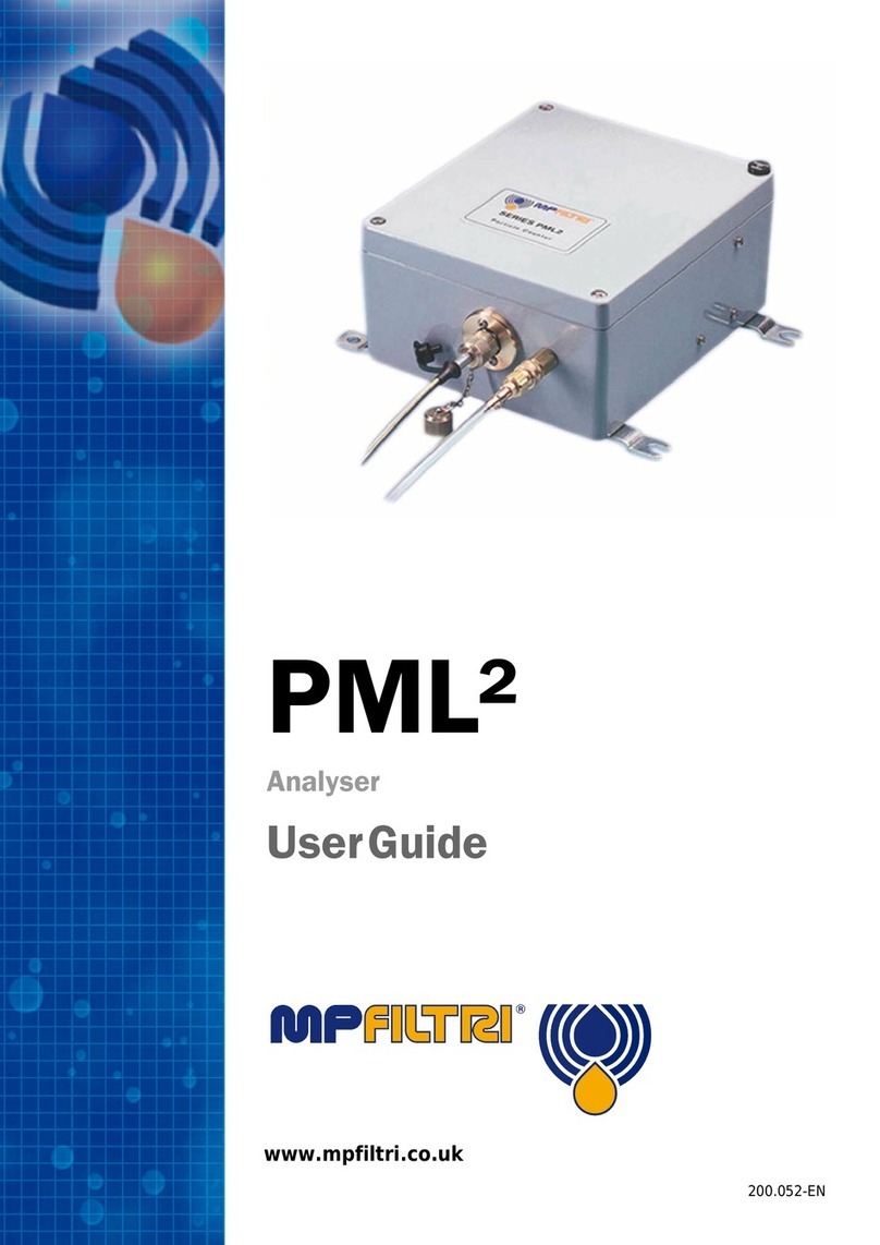 MPFiltri PML2 User manual