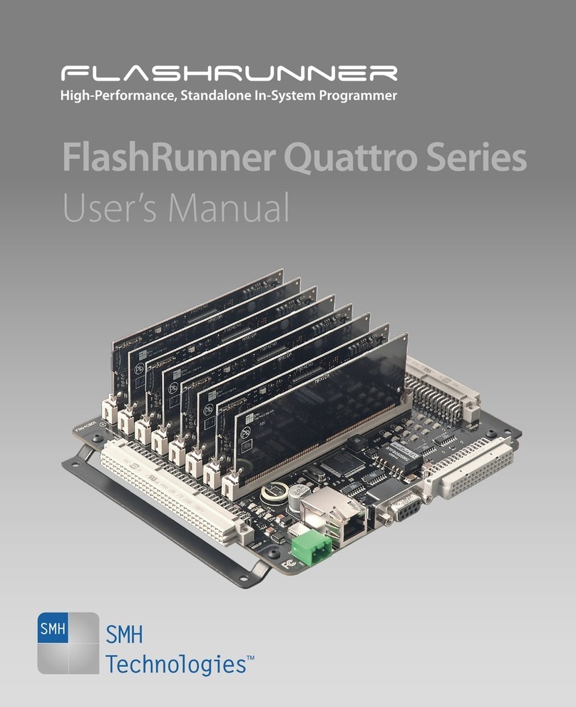 SMH Technologies FlashRunner Quattro Series User manual