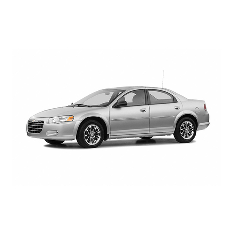 Chrysler 2005 Sebring User manual
