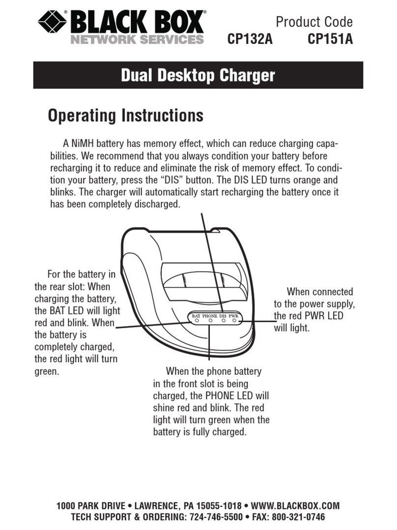 Black Box CP151A operating instructions Black Box CP151A operating instructions