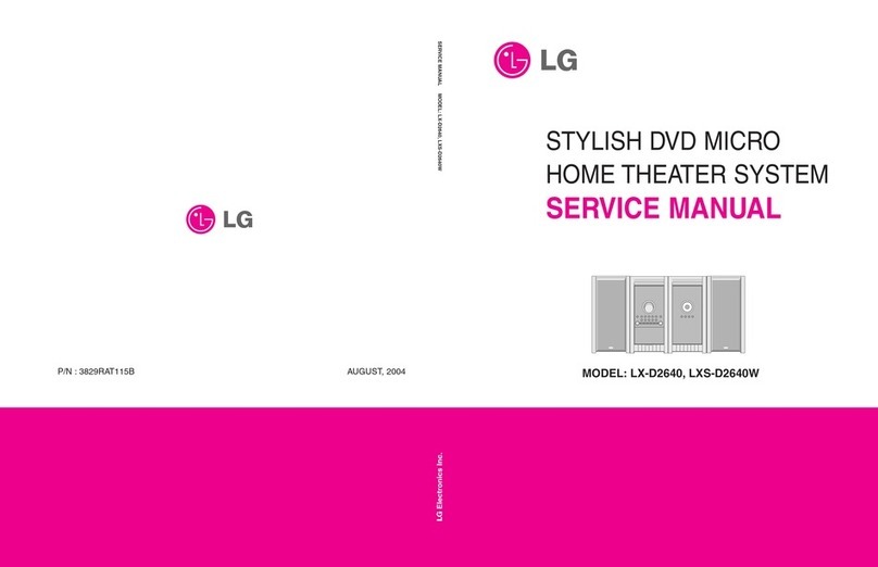LG LX-D2640 User manual