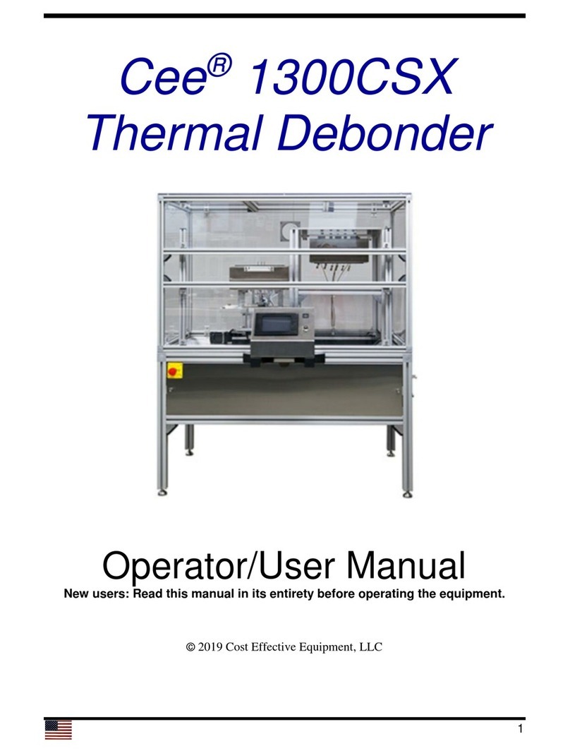Cee 1300CSX Operator user manual