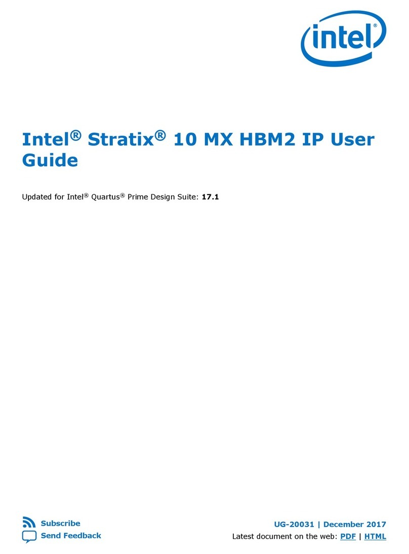 Intel Stratix 10 MX HBM2 IP user guide