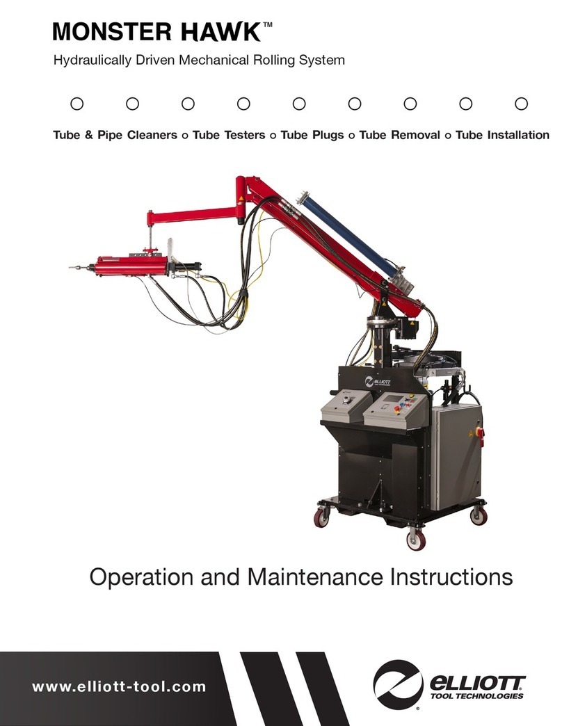 Elliott MONSTER HAWK Operation and maintenance instructions