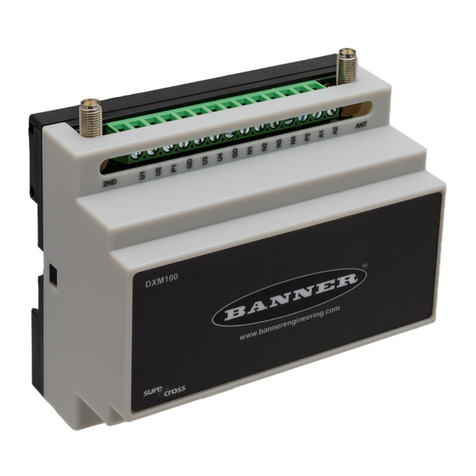 Banner DXM100-S Series instruction manual