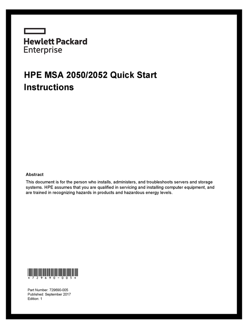 HPE MSA 2050 Programming manual