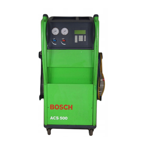 Bosch ACS 500 Series Repair instructions