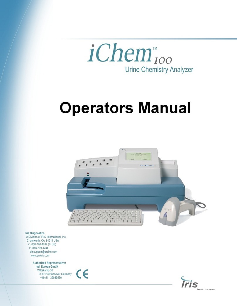 IRIS iChem 100 User manual