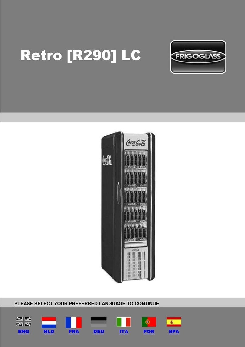 FRIGOGLASS Retro [R290] LC user manual