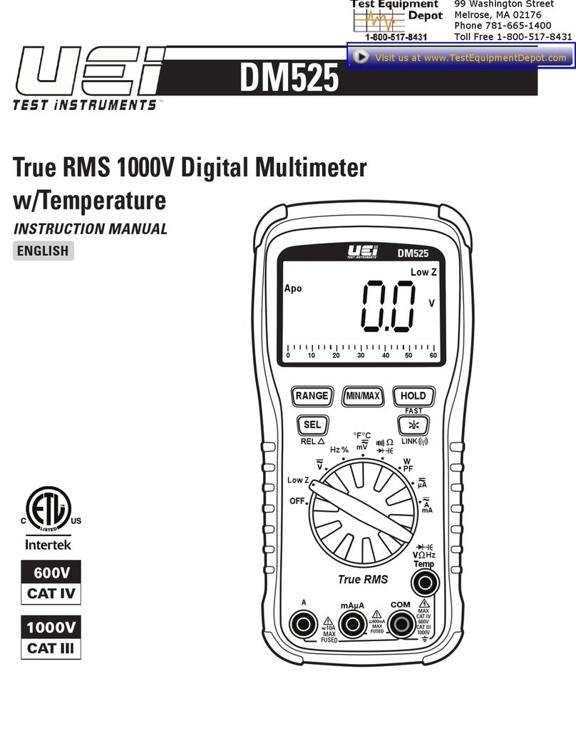 UEi DM525 instruction manual