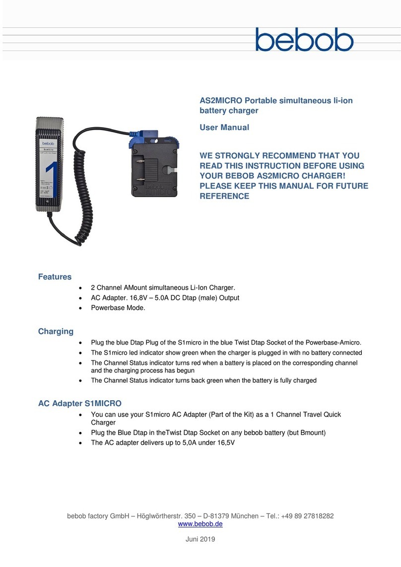 Bebob AS2MICRO User manual
