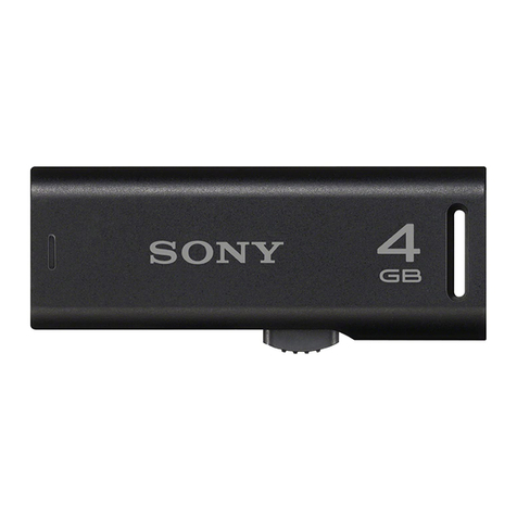 Sony MICROVAULT USM4GR User manual Sony MICROVAULT USM4GR User manual