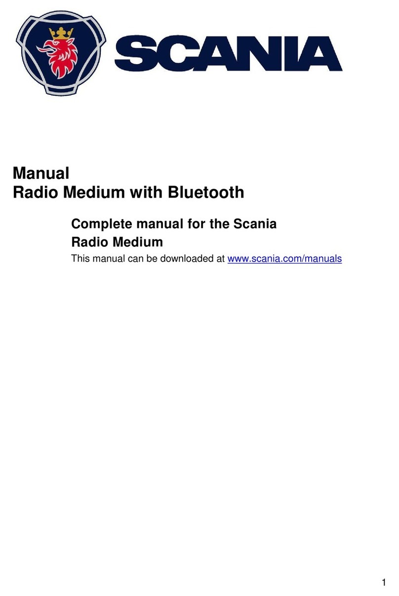 Scania Radio Medium manual