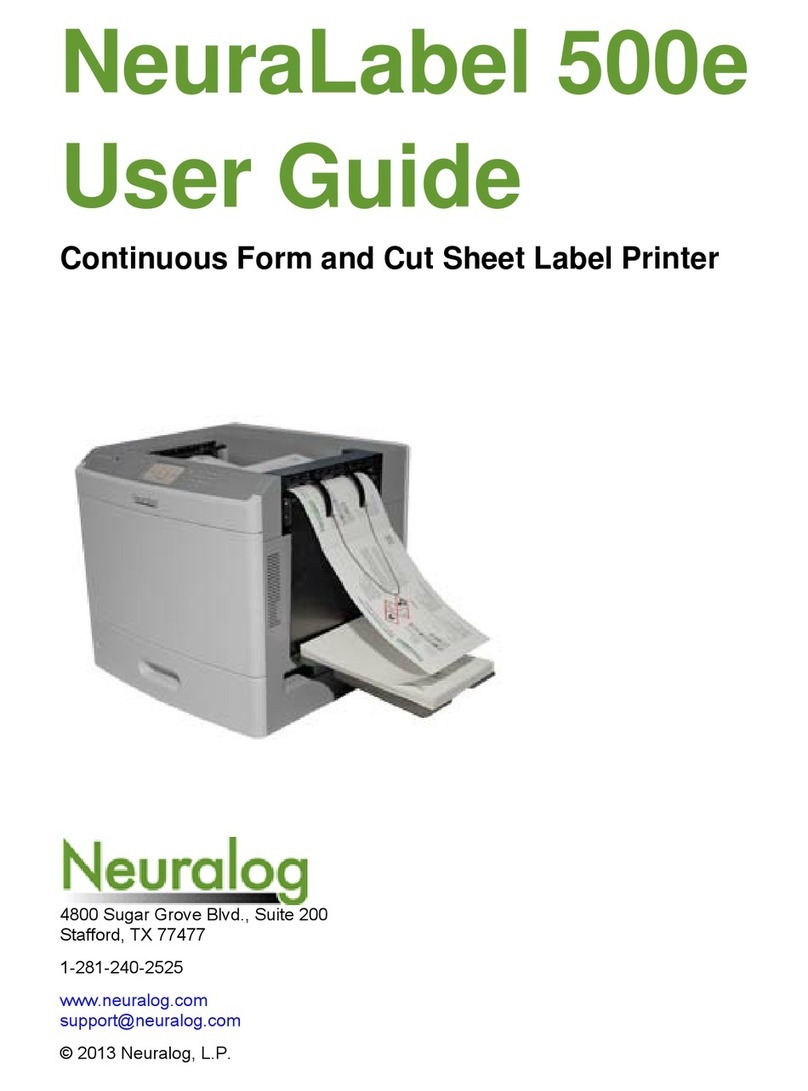 Neuralog NeuraLabel 500e user guide