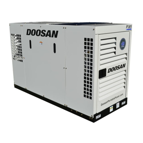 Doosan P185WDOU-T4F Operation and maintenance manual