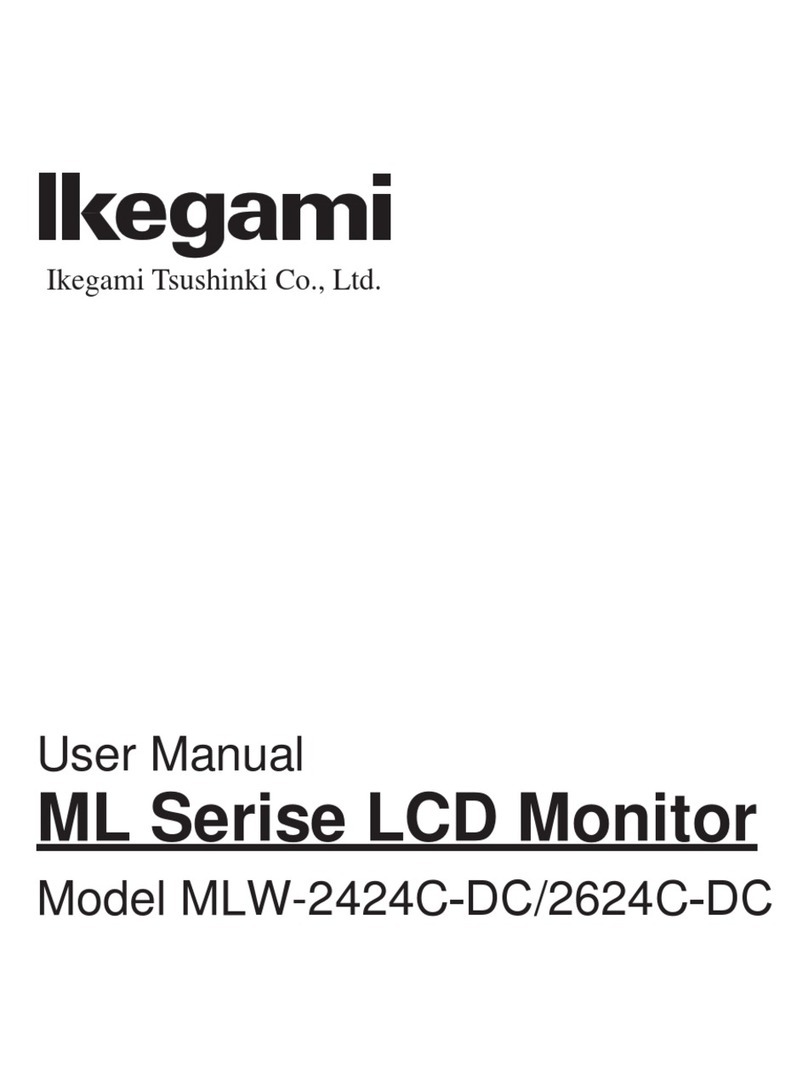 Ikegami ML Series User manual