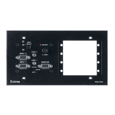 Extron electronics RGB 472xi User manual