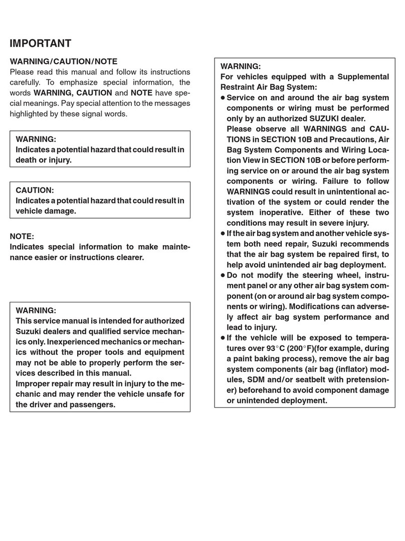 Suzuki Wagon R User manual