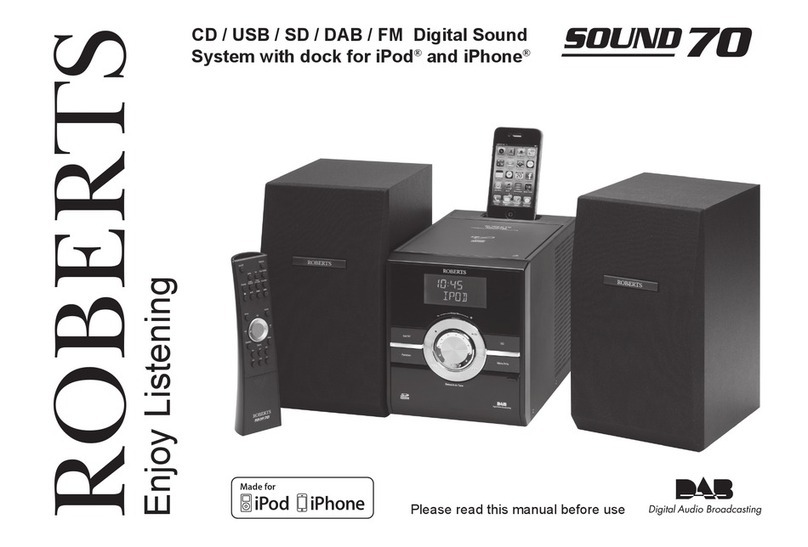 Roberts SOUND 70 manual
