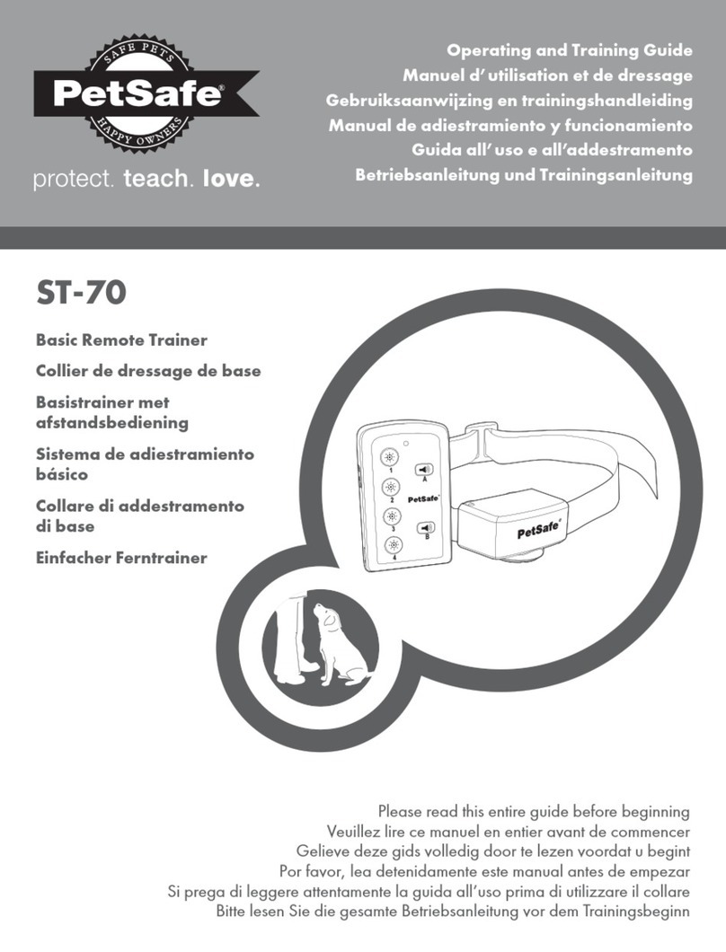 Petsafe ST-70 Setup guide