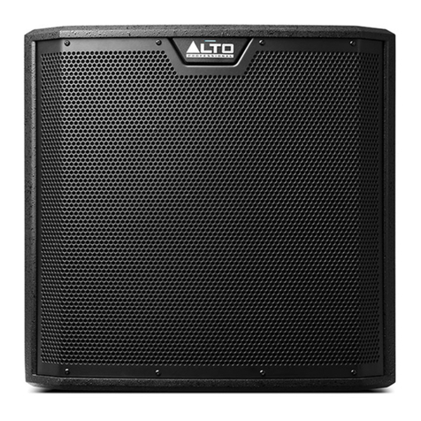 Alto Professional TS312S user guide