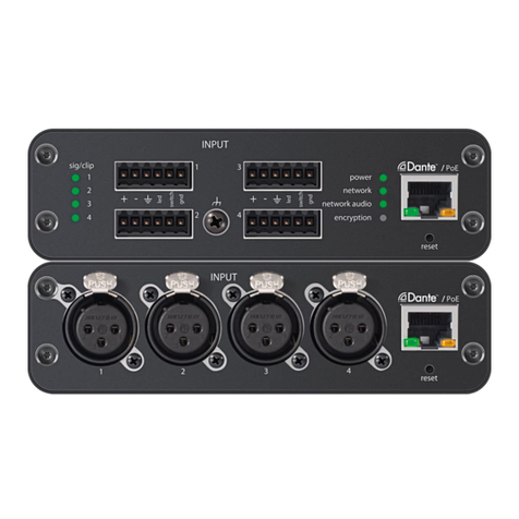 Shure ANI4IN Series manual
