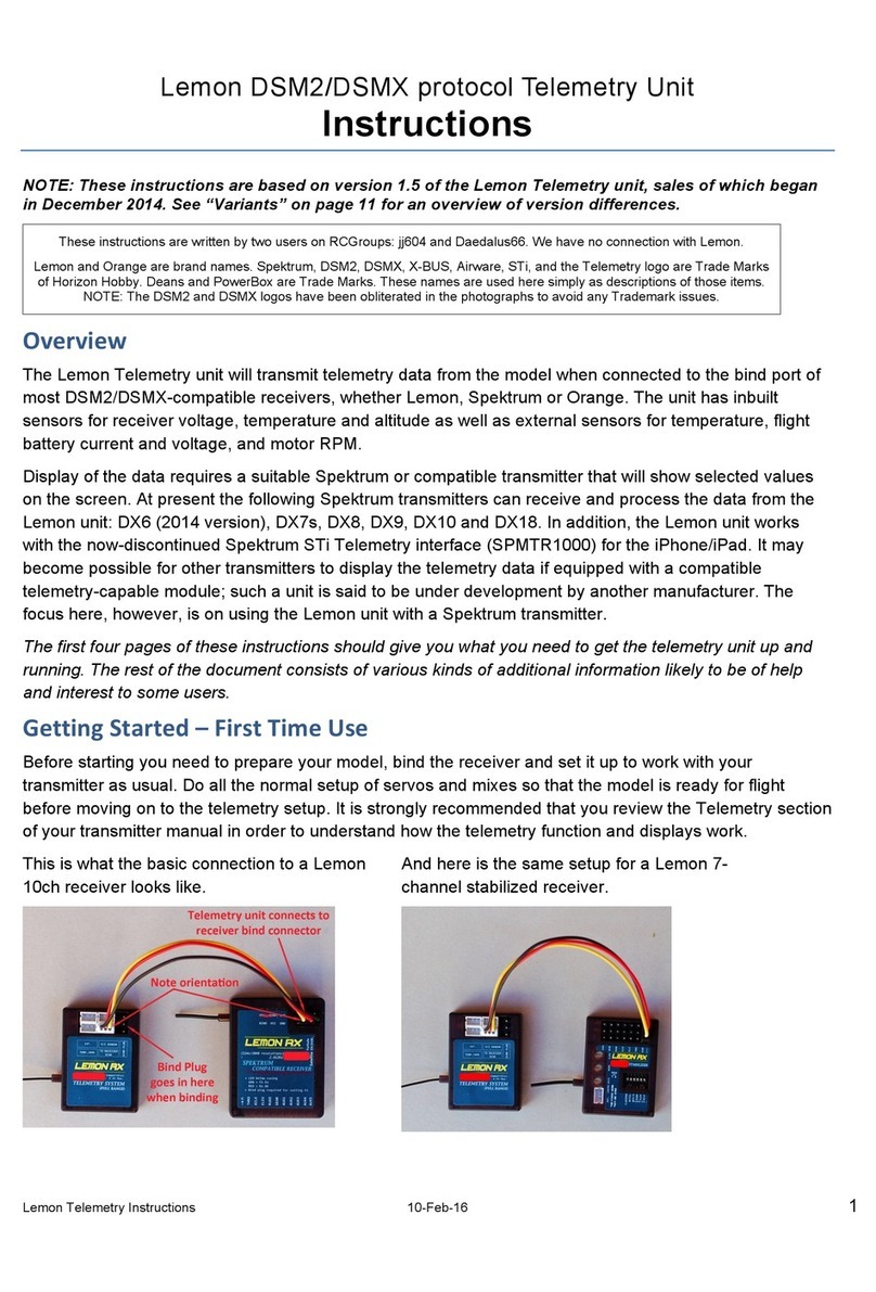 Lemon Rx DSM2 instructions
