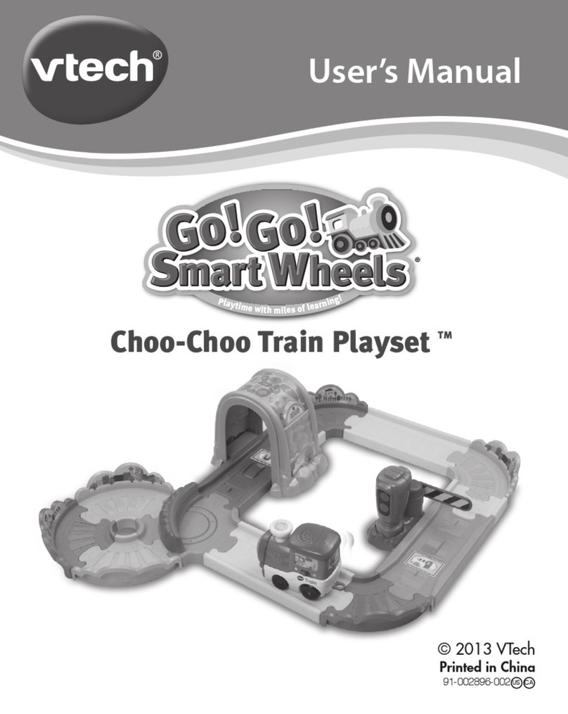 V-tech Go! Go! Smart Wheels Choo-Choo Train Playset User manual