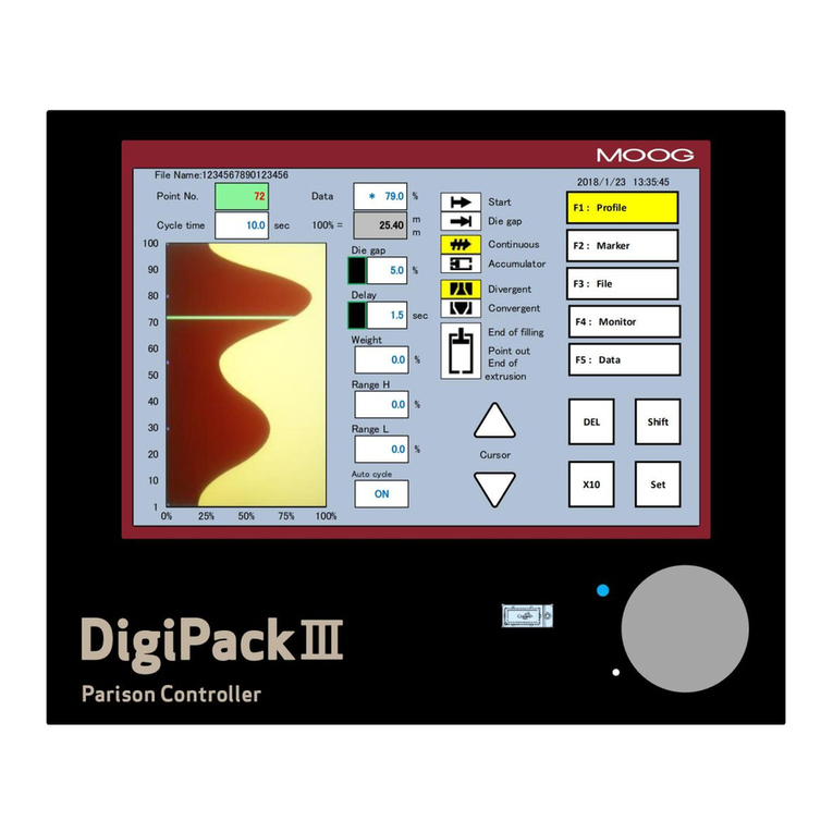 Moog DigiPack III J141-215 Installation, maintenance and user manual
