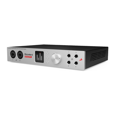 Antelope Discrete 4 User manual