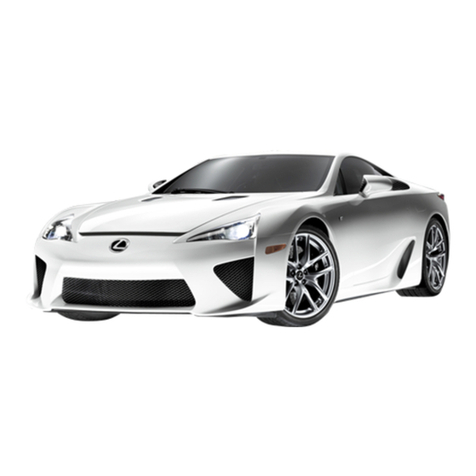 Lexus LFA Towing and Road Service Guide