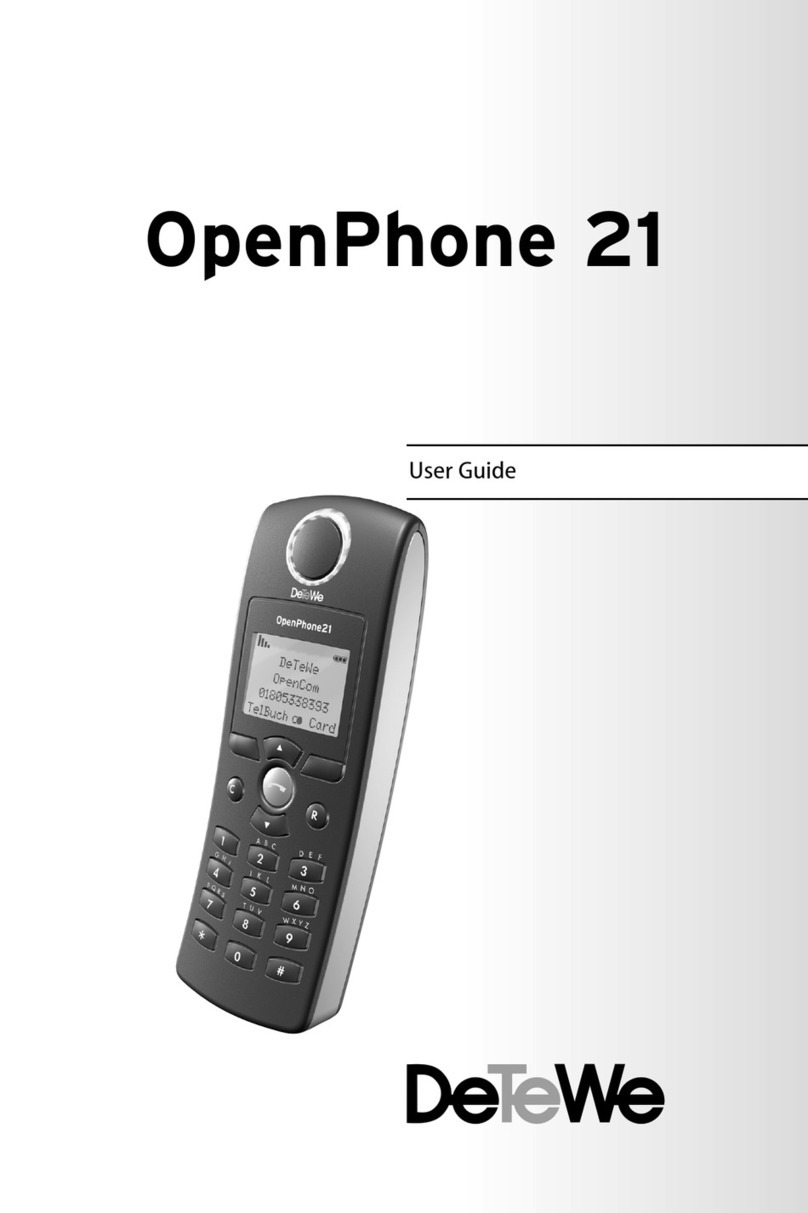 DETEWE OpenPhone 21 user guide