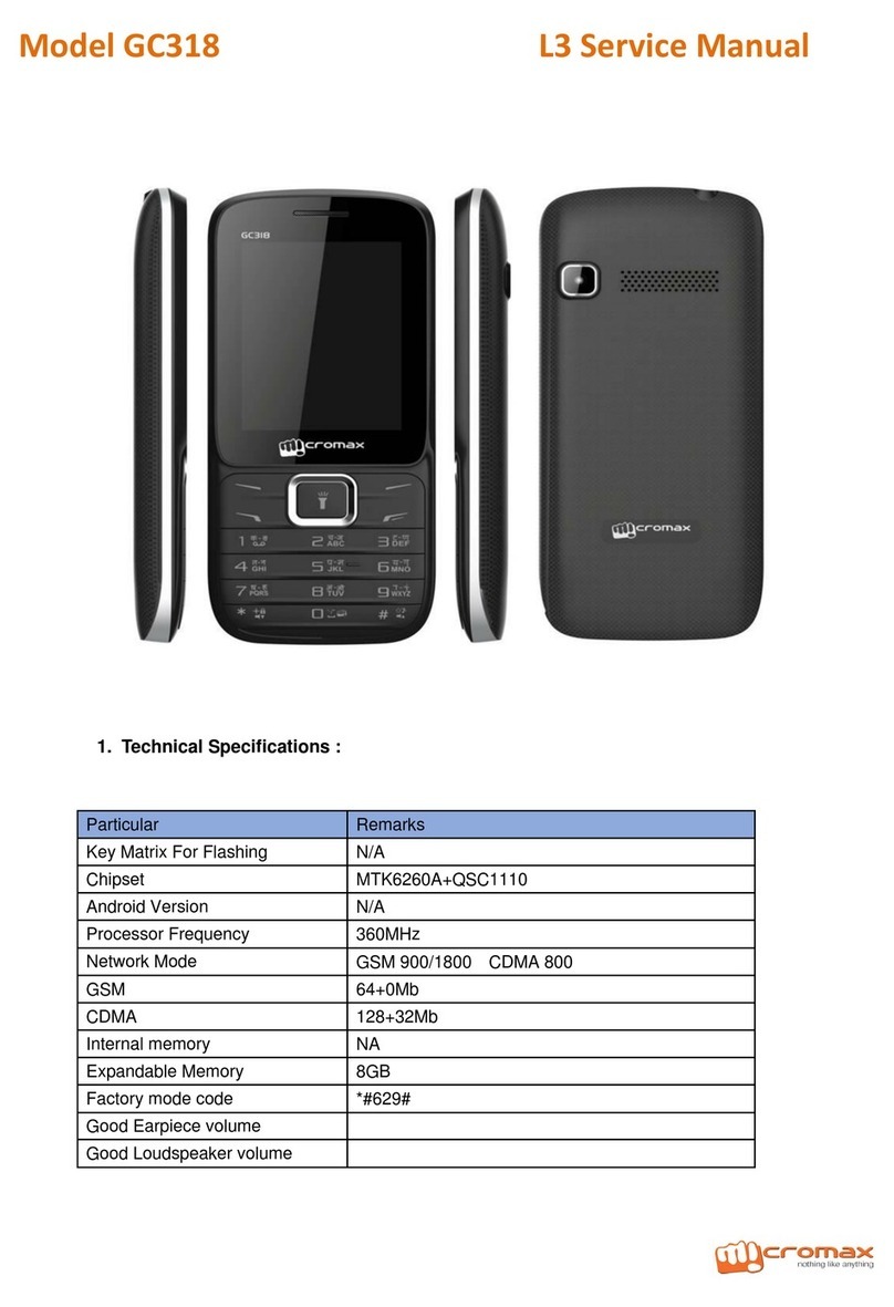 cromax GC318 User manual