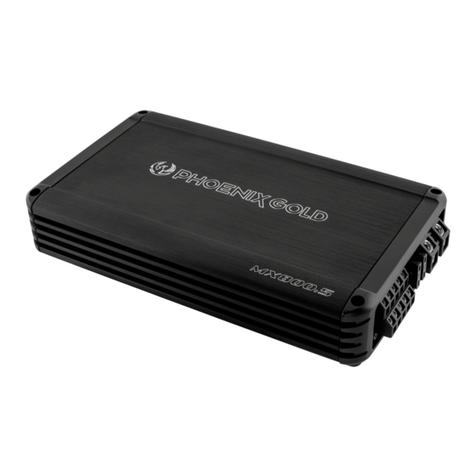 Phoenix Gold MX 800.5 User manual