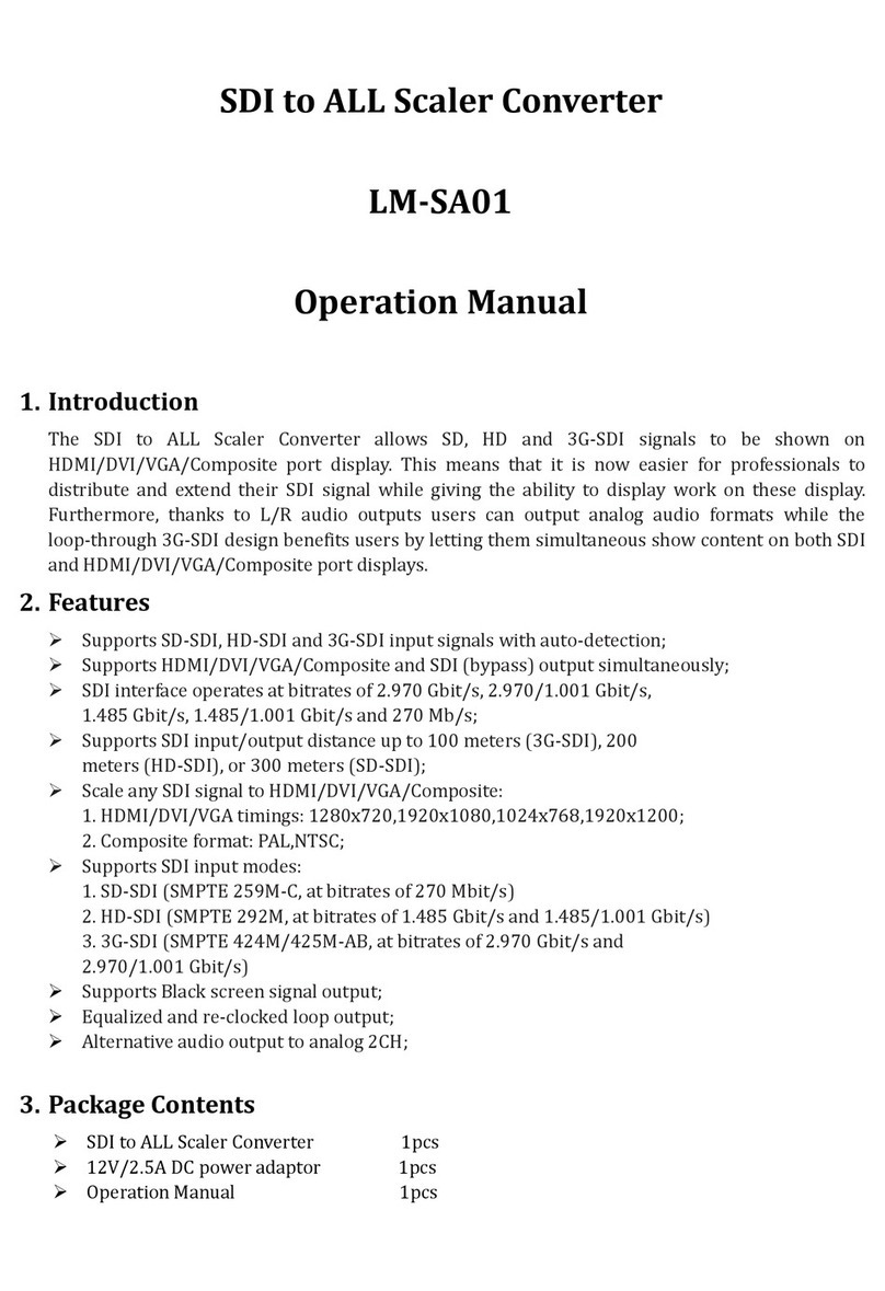 LINK-MI LM-SA01 Operation manual