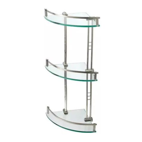 Signature Hardware ENGEL TRIPLE CORNER SHELF User manual Signature Hardware ENGEL TRIPLE CORNER SHELF User manual