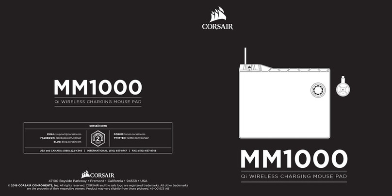 Corsair MM1000 manual