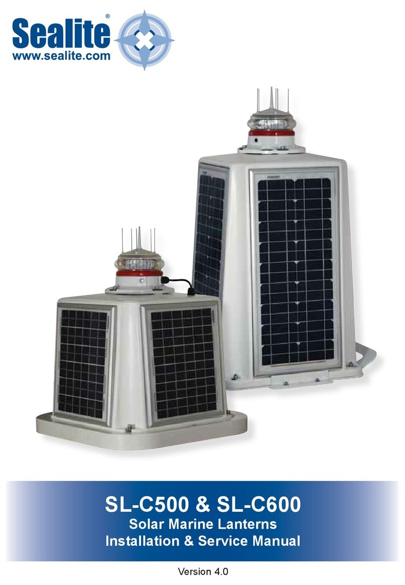 Sealite SLC600 Installation & service manual