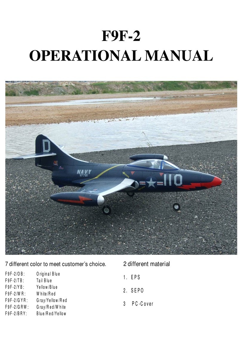 RC Lander F9F-2 Quick start guide
